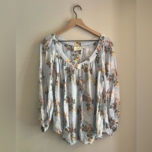Maeve for Anthropologie - gorgeous, flowy blouse - size 14